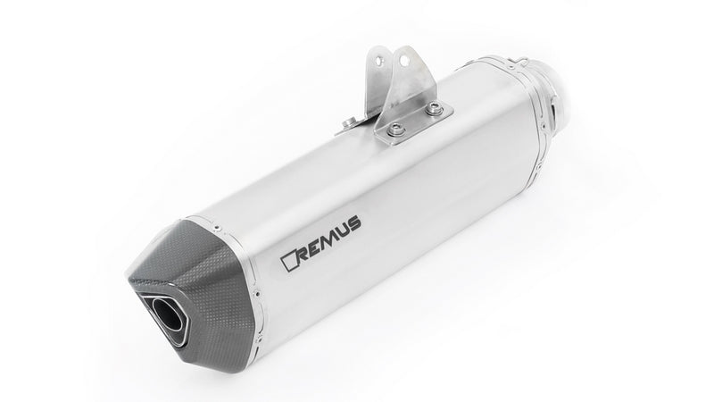 Black Hawk Slip On, Stainless Connection Tube Including Catalytic Converter Instead Of Front Silencer, EC- Approval