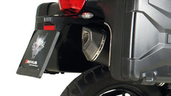 Black Hawk Slip On, Stainless Black, Connection Tube 8 / Black Hawk