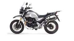Black Hawk Slip On Racing, Stainless Black, Connection Tube, Incl. Ece Type Approval