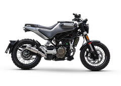 Slip-On Mesh Sport Exhaust, Stainless Brushed, Connection Tube, Incl. Ece Type Approval