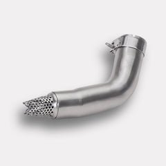 Slip-On Mesh Stainless Brushed, Connecting Tube, Stainless Steel