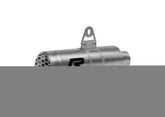 Slip-On Mesh Stainless Brushed, Stainless Connection Tube, No EEC- Approval