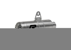 Slip-On Mesh Stainless Brushed, Stainless Connection Tube, No EEC- Approval