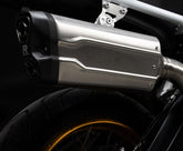 Slip On Sport Exhaust, Stainless Matt, EC Approved