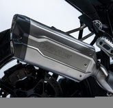 Slip On Sport Exhaust, Stainless Matt, EC Approved