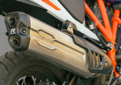 Slip On Sport Exhaust Incl. Carbon Heat Protecting Shield, Stainless Matt, EC- Approval