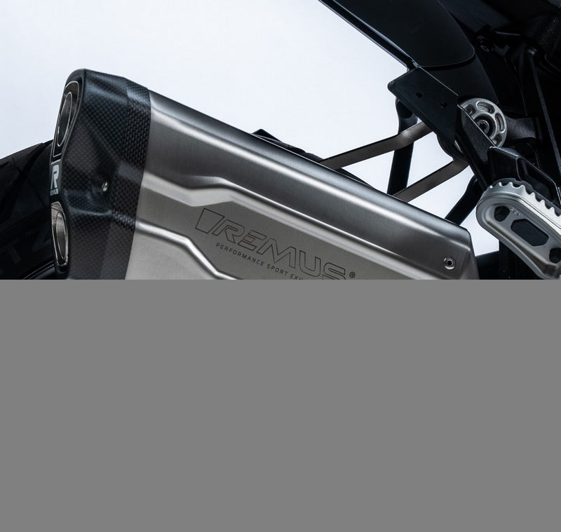 Slip On Sport Exhaust, Stainless Matt, Racing No EC Approval