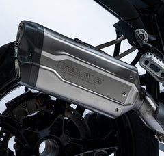 Slip On Sport Exhaust, Stainless Matt, Racing No EC Approval