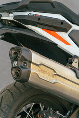 Racing Slip On Sport Exhaust Incl. Carbon Heat Protecting Shield, Stainless Matt, No EC- Approval