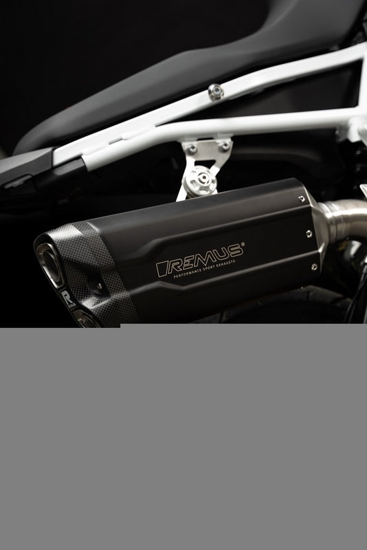 Slip On Sport Exhaust, Black, EC Approved
