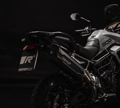 Sport Exhaust, Stainless Black, Connection Tube Without Catalysator