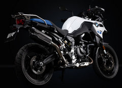 Slip On Sport Exhaust, Stainless Black, Racing