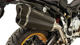 Slip On, Stainless Black, Connection Tube 8 / Black Hawk