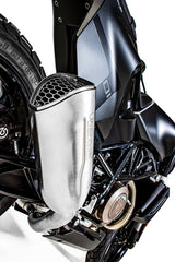 Slip On Nxt Silencer, Stainless Connection Tube Instead Of Front Silencer, No EC- Approval, Footrests Replacement, Connecting Tube, Stainless Steel