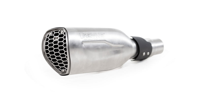 Slip On Nxt Silencer Stainless Steel, Connecting Tube Incl. Euro 4 Cat., Incl. Ece- Approval