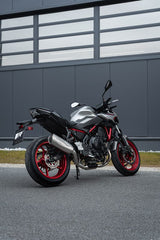 Slip On Nxt Sport Exhaust, Stainless Matt, Connection Tube With Catalysator