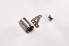 Slip On Nxt Silencer, Stainless Connecting Tube, Stainless Steel