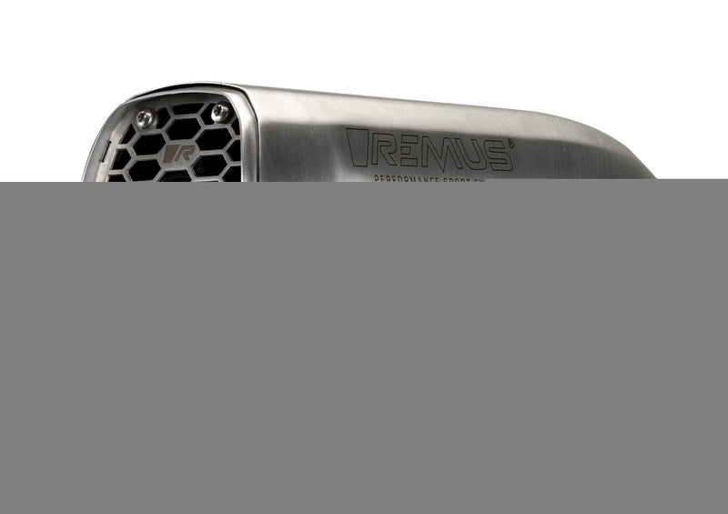 Slip-On Nxt Silencer, Stainless Matt, Incl. Connection Tube, Incl. Ece Type Approval