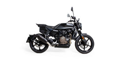 Slip On Nxt Silencer, Stainless Black, Connection Tube Instead Of Front Silencer, No EC- Approval, Footrests Replacement, Connecting Tube, Stainless Steel