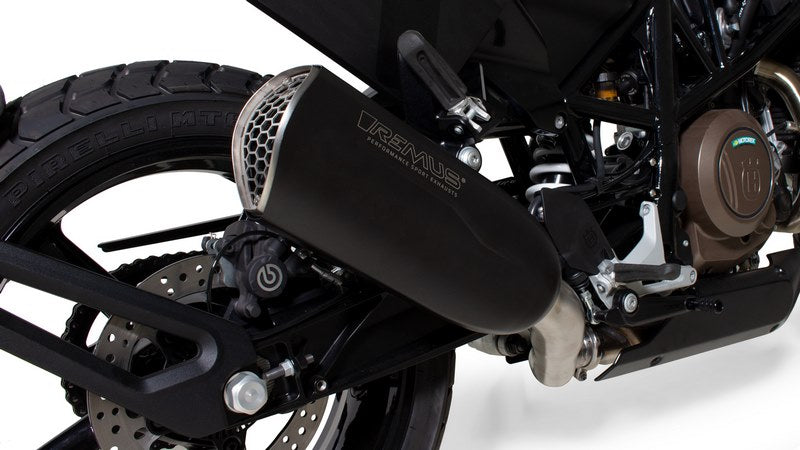 Slip On Nxt Silencer, Stainless Black, Connection Tube Instead Of Front Silencer, No EC- Approval, Footrests Replacement, Connecting Tube, Stainless Steel