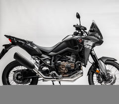 Slip On Nxt Silencer, Stainless Black, Connection Tube, Incl. Ece Type Approval