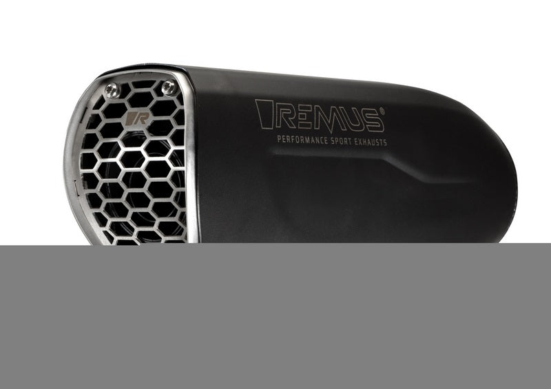 Slip-On Nxt Silencer, Stainless Black, Connection Tube, Incl. Ece Type Approval