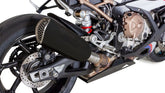 Slip On Nxt, Stainless Black, Connecting Tube Euro 4, Stainless Incl. EC Type Approval