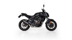 Slip On Nxt Stainless Black, Stainless Header 2 In 1, Incl. EC Type Approval, Stainless Front Silencer Incl. Cat. + Connection Tube, Incl. Ece- Approval