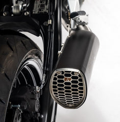 Slip On Nxt Stainless Black, Stainless Connection Tube, Incl. Ece Type Approval