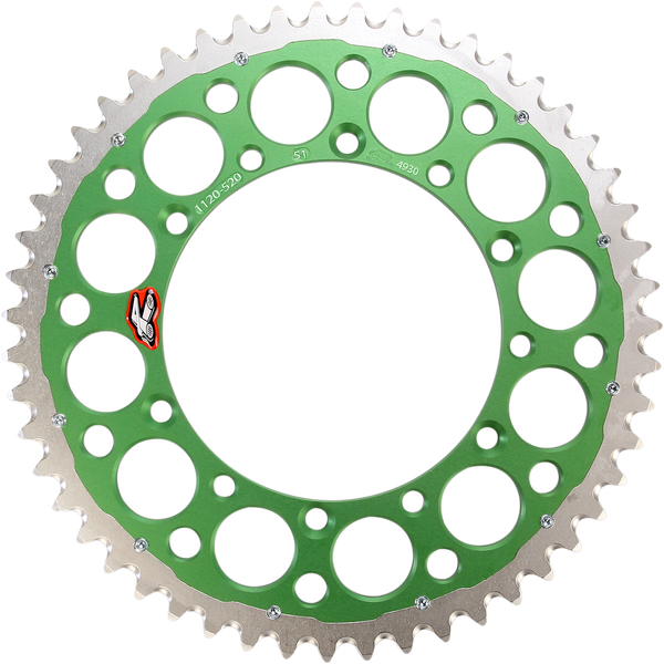 RENTHAL SPROCKET R 520 51T GN SC TWIN | 1120-520-51GPGN