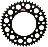 RENTHAL SPROCKET R 520 48T BK SC TWIN | 1500-520-48GPBK
