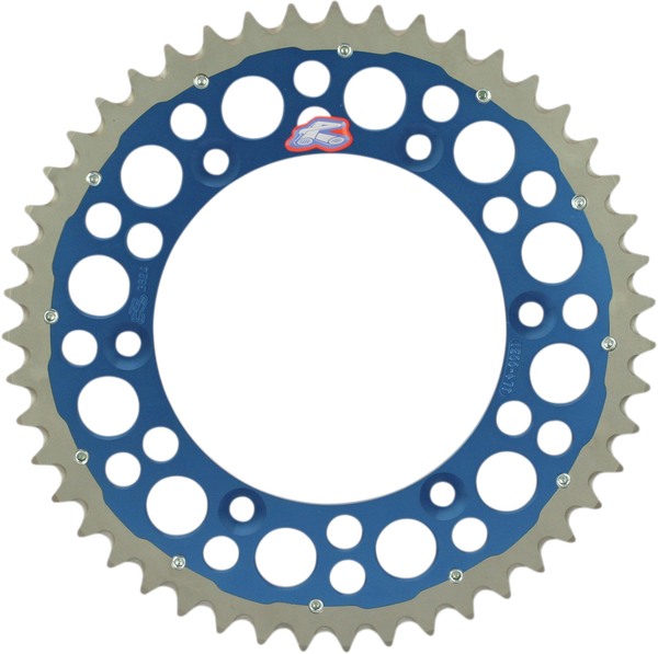 RENTHAL SPROCKET R 520 52T BL SC TWIN | 2240-520-52GPBU