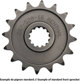 PIGNON RENTHAL 16 DENTS | 304--520-16P