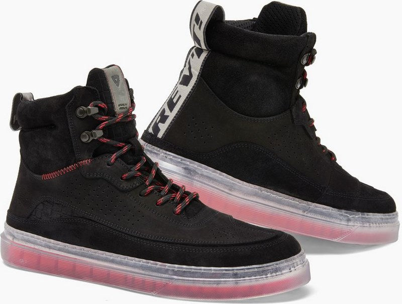 Revit Shoes Filter, Black-Neon Red | FBR065-1490