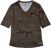 Rev'it T-shirt Bailey Ladies, Camo Dark Green | FFC059-4580
