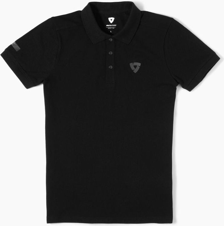 Revit Polo Throwback, Black | FFC093-0010