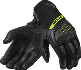 Rev'it Gloves Neutron 3, Black-Neon Yellow | FGS145-1450
