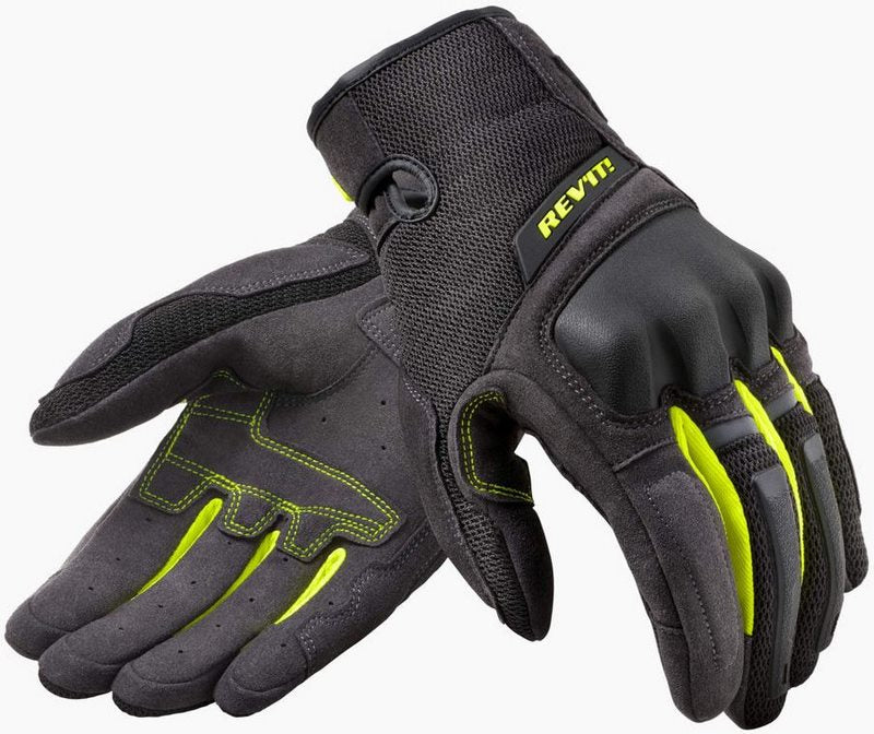 Revit Gloves Volcano, Black-Neon Yellow | FGS163-1450