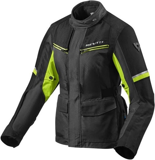 Rev'it Jacket Outback 3 Ladies, Black-Neon Yellow | FJT263-1450