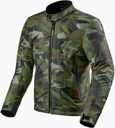 Revit Men's Shade H2O Jackets Camo Light Grey | FJT298-4620-L