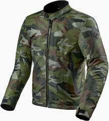 Revit Men's Shade H2O Jackets Camo Light Grey | FJT298-4620-L
