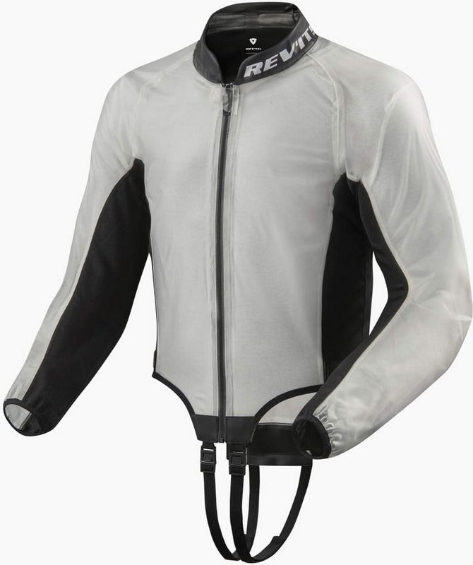 Revit Rain Jacket Trackmaster H2O, Transparent-Black | FRC014-9010
