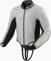 Revit Rain Jacket Trackmaster H2O, Transparent-Black | FRC014-9010