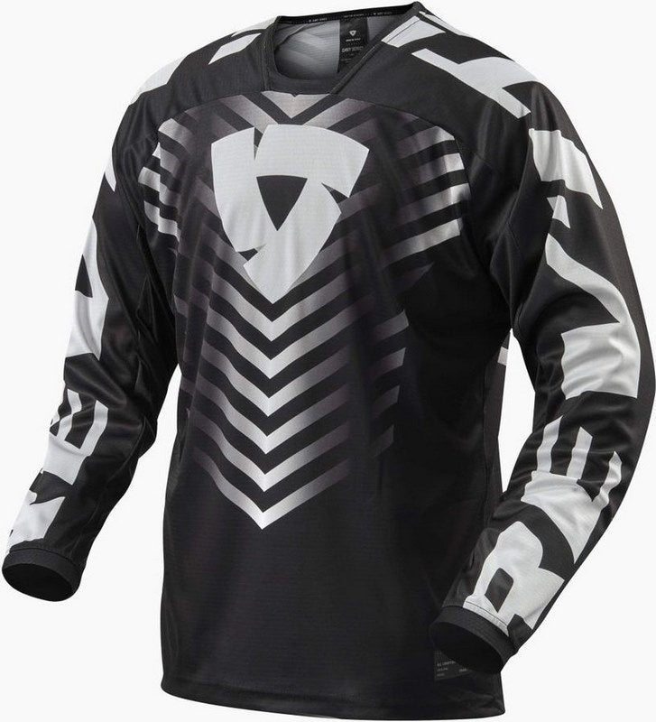 Revit Jersey Rough, Black-White | FSO021-1600