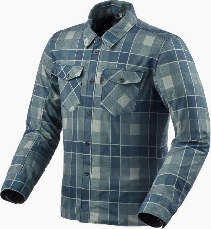 Revit Overshirt Bison 2 H2O, Dark Navy | FSO022-0380