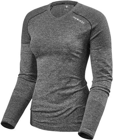 Rev'it Shirt Airborne LS Ladies, Dark Grey | FTU110-0140