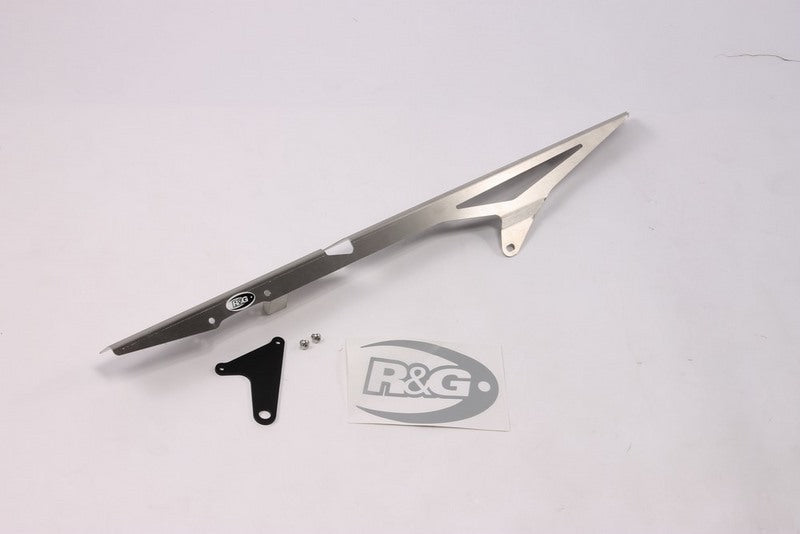 R&G Racing Chain Guard, Silver | CG0004SI