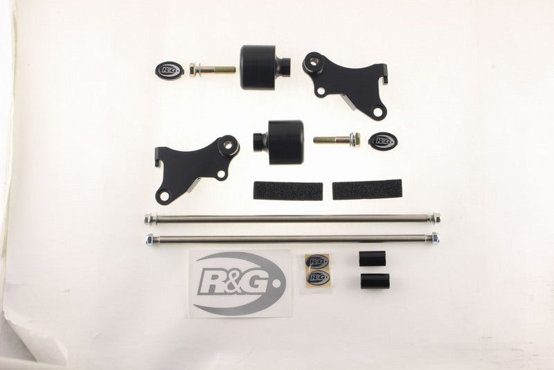 R&G Racing Aero no-cut Crash Protectors, Black | CP0321BL