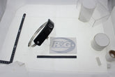 R&G Racing Exhaust Protector, Black | EP0020BK