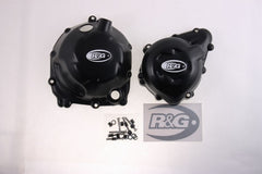 R&G Racing Polypropylene Engine Case Cover SETS, Black | KEC0028BK